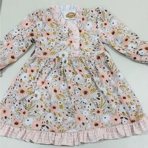 Pickles and Pralines‎  Kids Dress  2T Ruffle Floral
